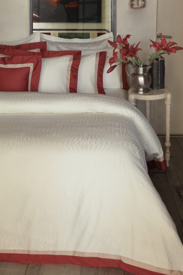 Parure de lit Lennox en 100% coton Jacquard